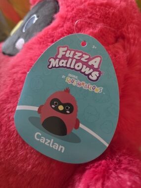 Fuzz A Mallows Cazlan Plush - Bright Pink